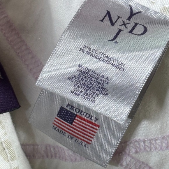 NYDJ Animal‎ Print Ankle Jeans Womens 12 Beige Lift Tuck Comfort Stretch Classic - Picture 12 of 15